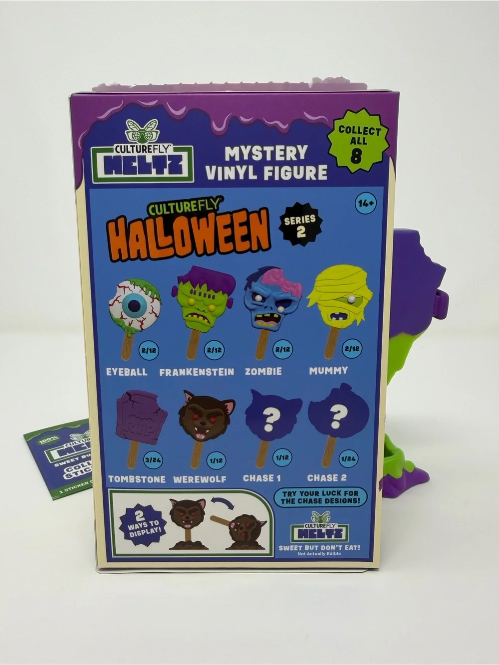 CultureFly Meltz Halloween Series 2 Frankenstein Franky Mystery Vinyl Figure
